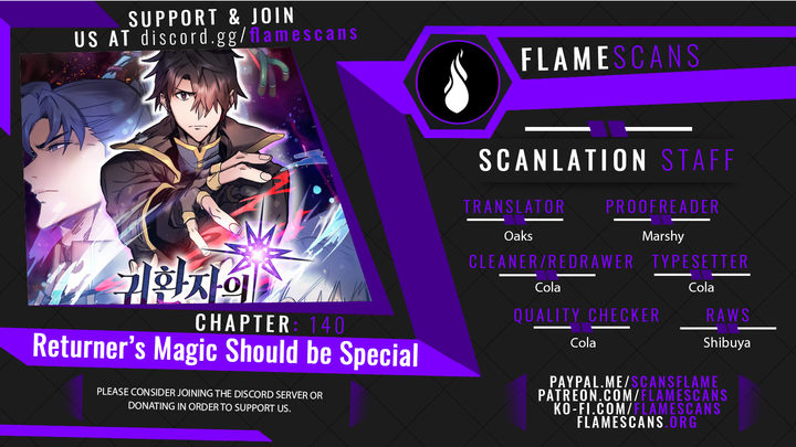 A Returner's Magic Should Be Special Chapter 150 - Page 1