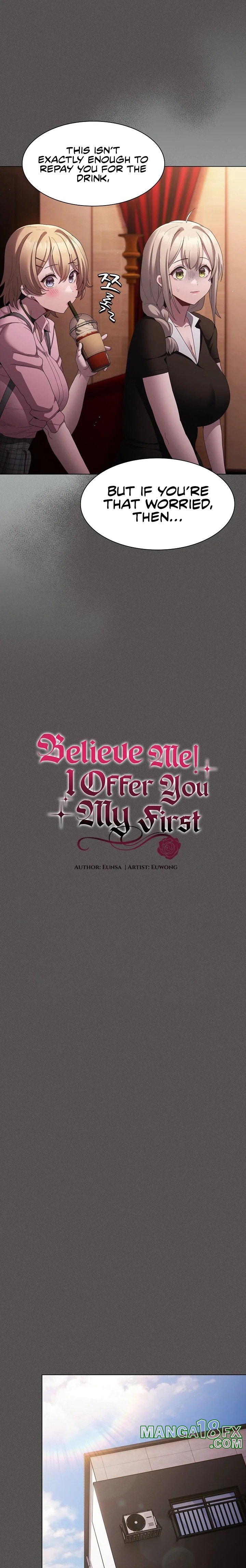 Believe Me! I Offer You My First Chapter 10 - Page 13