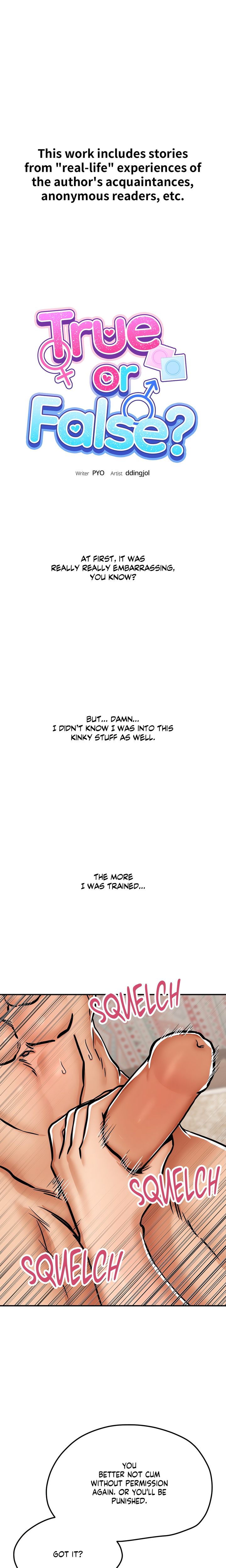 True or False? Chapter 31 - Page 1