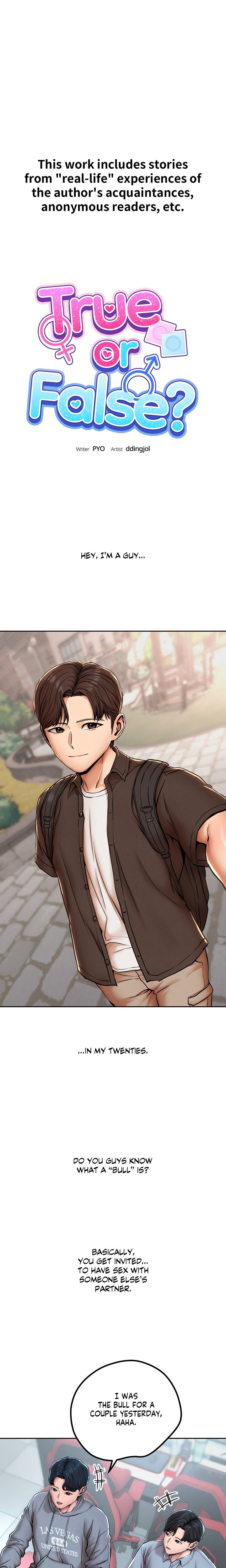 True or False? Chapter 62 - Page 1