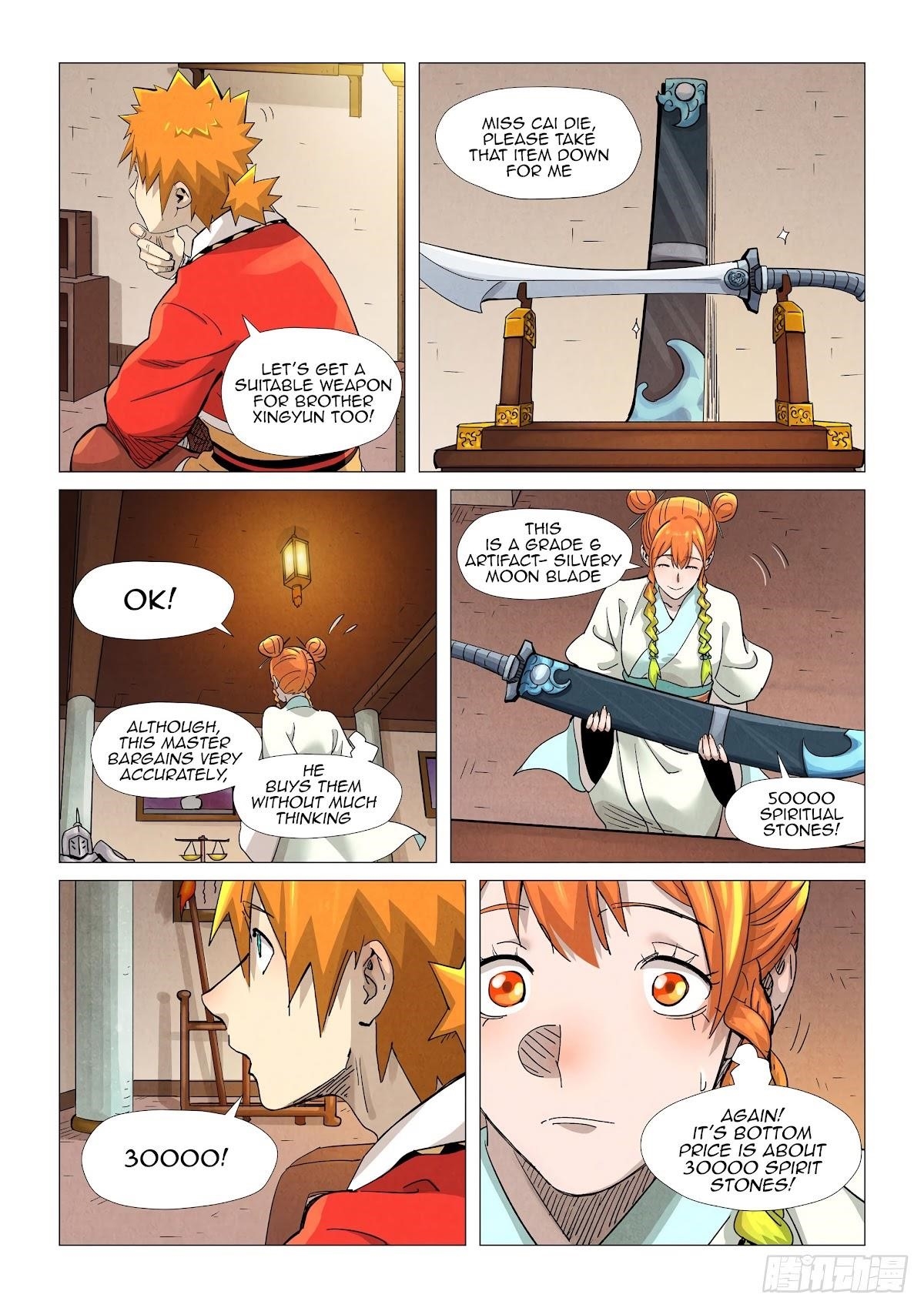 Tales of Demons and Gods Chapter 367.5 - Page 9