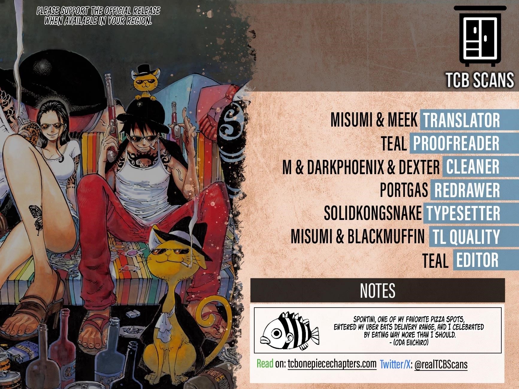 One Piece Chapter 1166 - Page 2