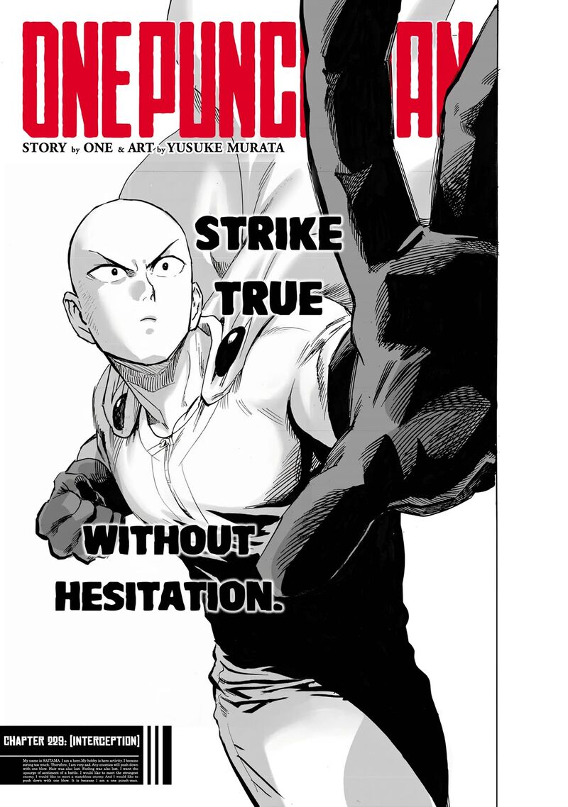One-Punch Man Chapter 290 - Page 1