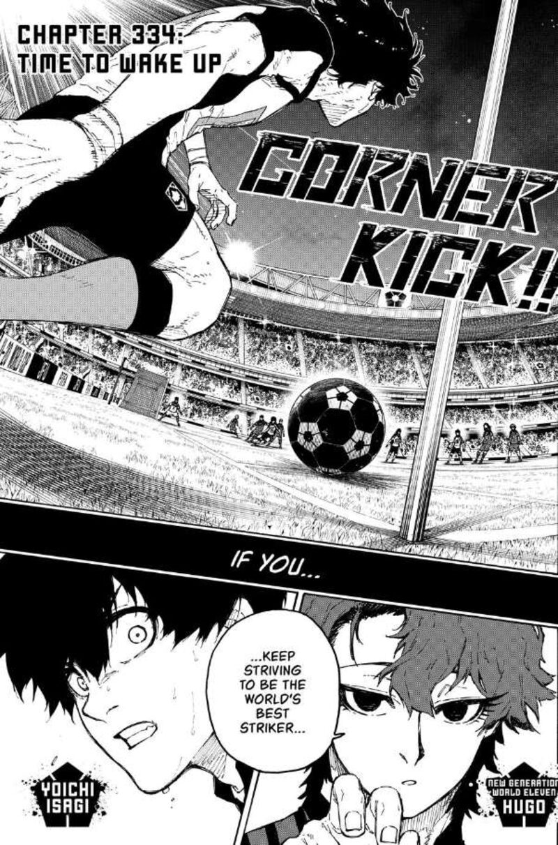 Blue Lock Chapter 334 - Page 1