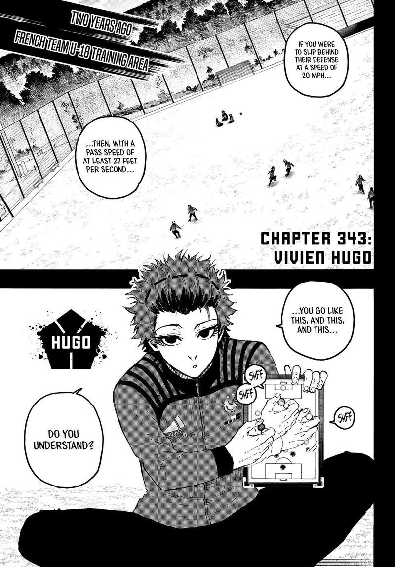 Blue Lock Chapter 343 - Page 1