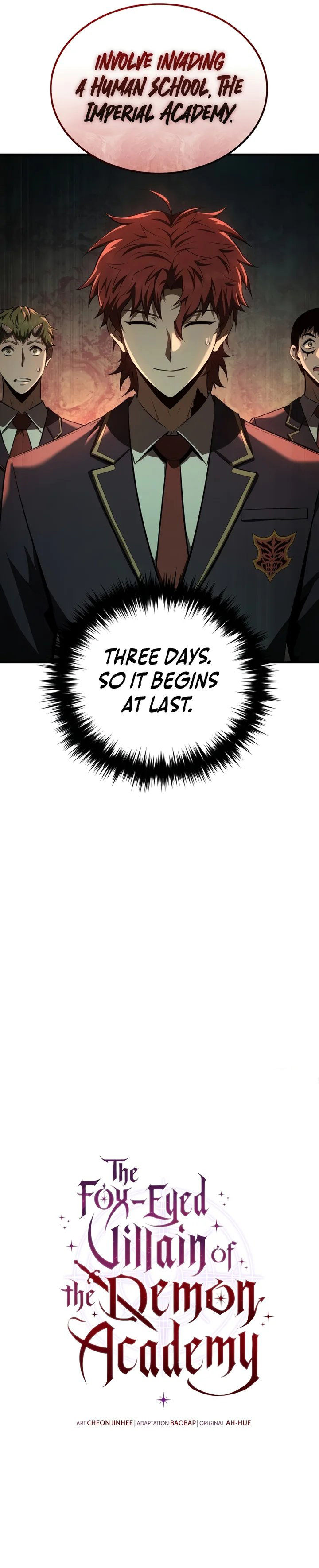 The Fox-Eyed Villain of the Demon Academy Chapter 34 - Page 13
