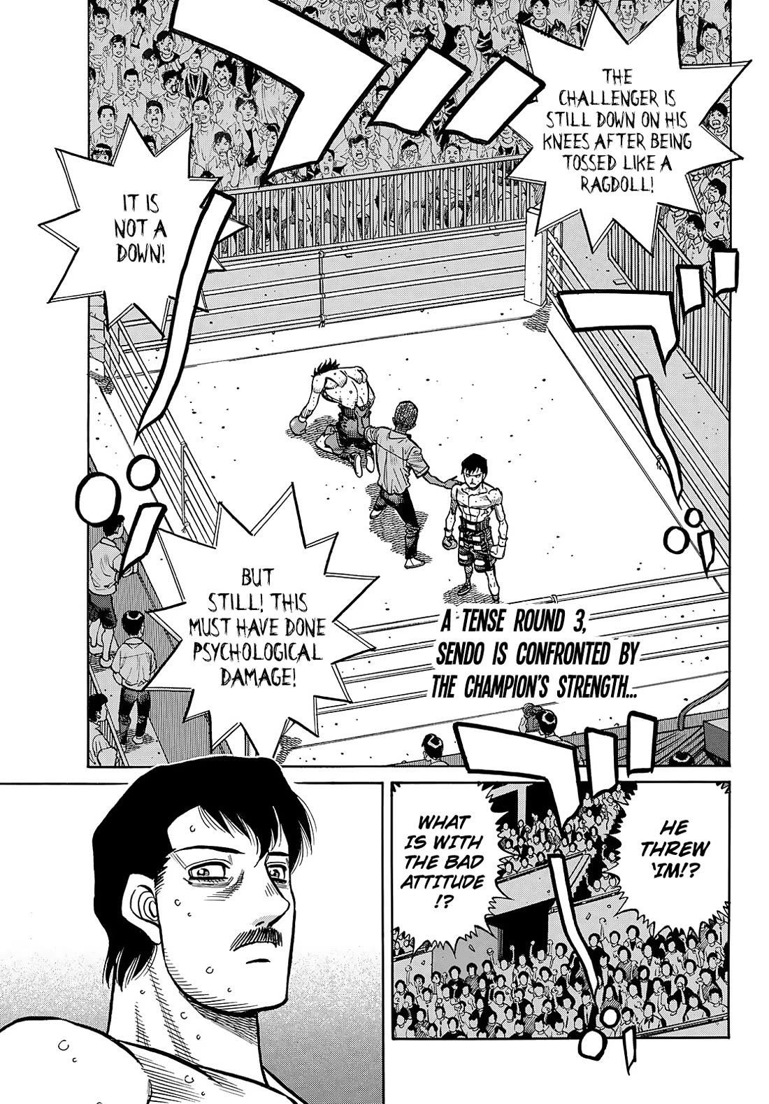 Hajime no Ippo Chapter 1505 - Page 1