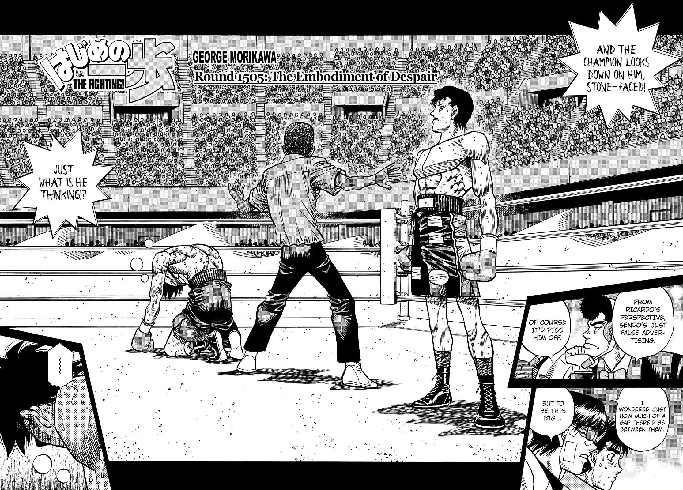 Hajime no Ippo Chapter 1505 - Page 3