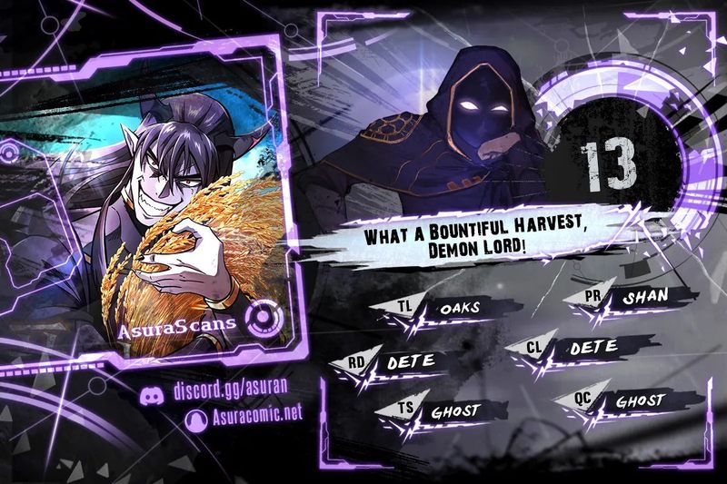 What a Bountiful Harvest, Demon Lord! Chapter 13 - Page 1