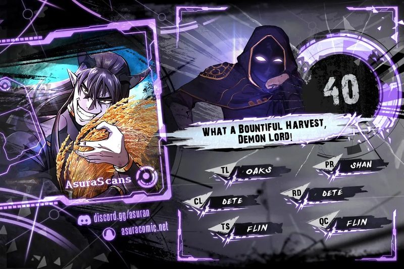 What a Bountiful Harvest, Demon Lord! Chapter 40 - Page 1