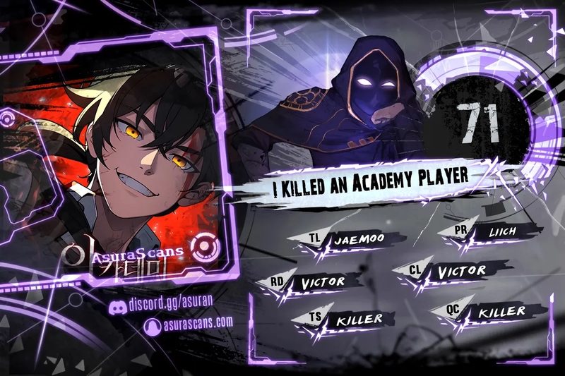 I Killed an Academy Player Chapter 71 - Page 1