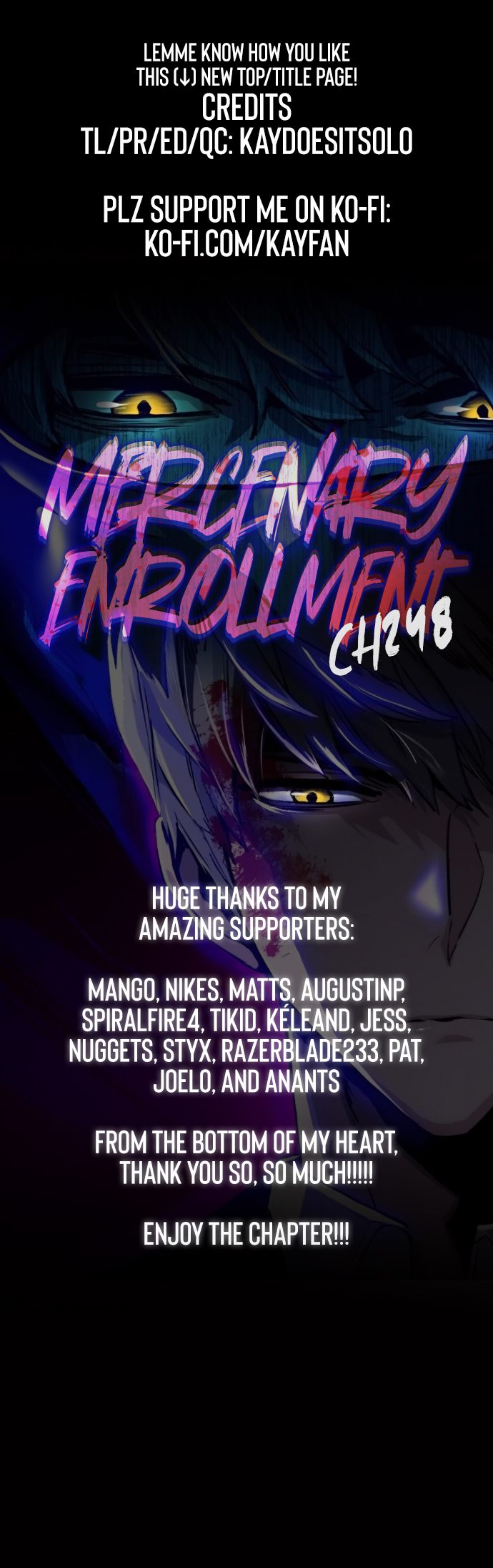 Mercenary Enrollment Chapter 248 - Page 1