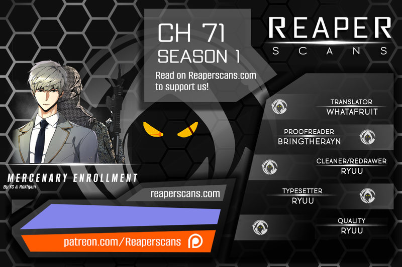 Mercenary Enrollment Chapter 71 - Page 1