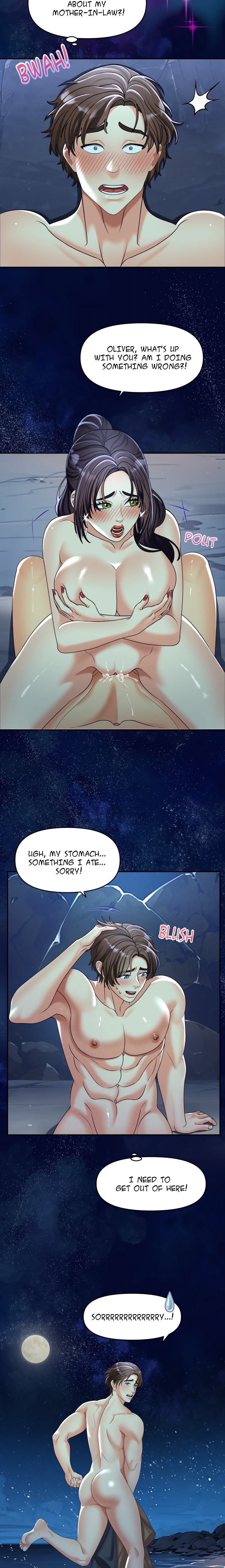 Honeymoon with My Mother-in-Law (Uncensored) Chapter 14 - Page 13