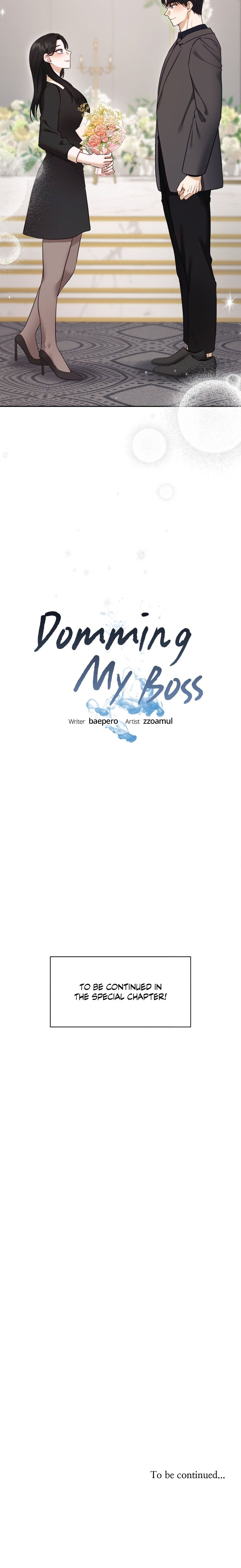 Domming My Boss Chapter 50 - Page 22