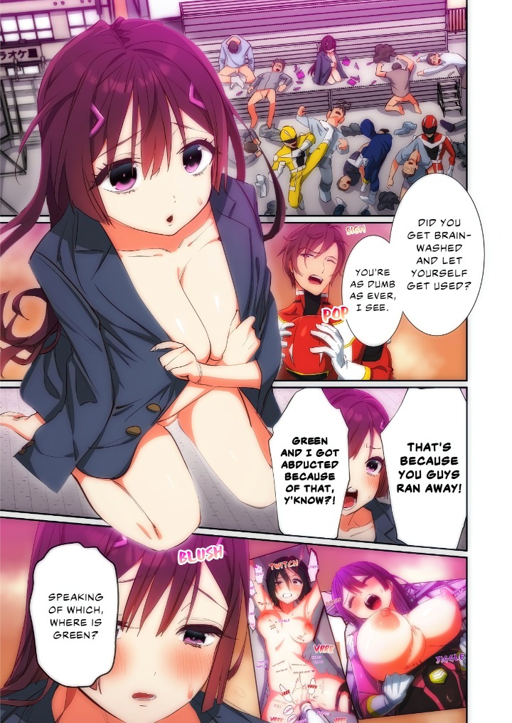 Pitiful Ranger Pink: I’m Such a Disgrace, but It Feels So Good! (Uncensored) Chapter 10 - Page 1