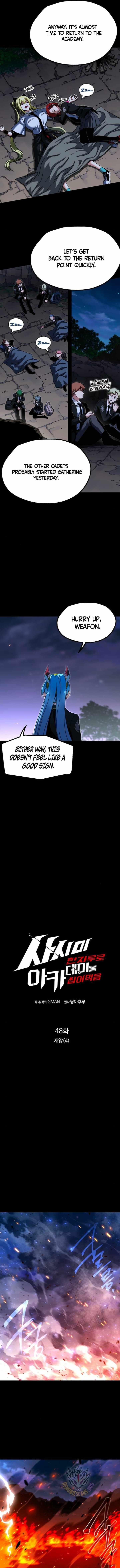 I Took Over the Academy With a Single Sashimi Knife Chapter 48 - Page 2