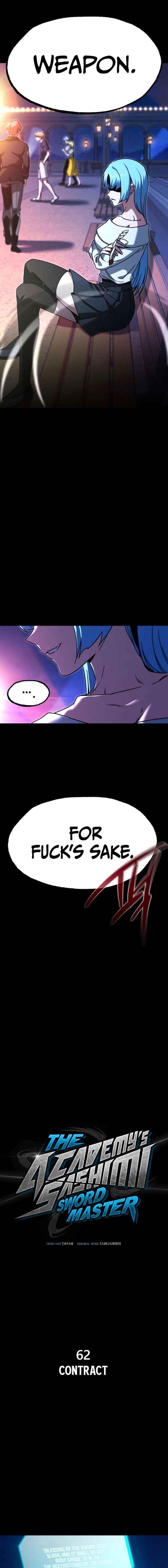 I Took Over the Academy With a Single Sashimi Knife Chapter 62 - Page 3