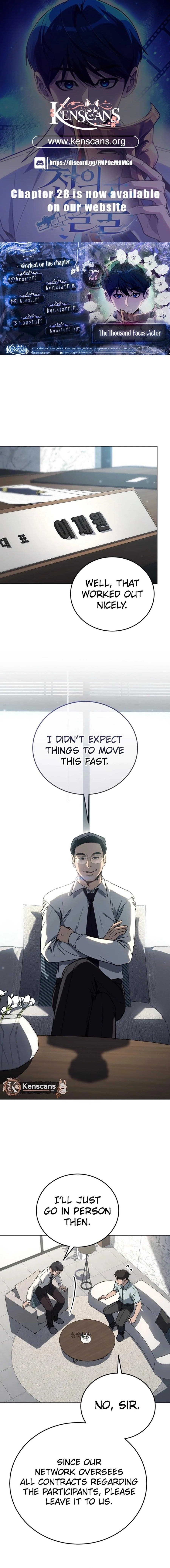 The Thousand Faces Actor Chapter 27 - Page 1