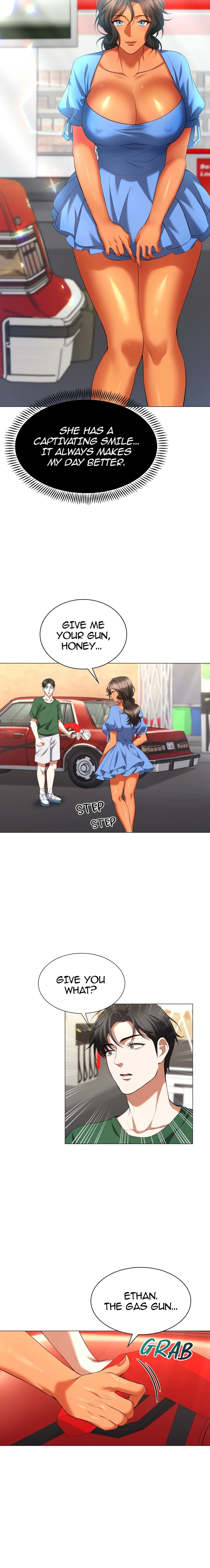Backseat Trip with my Stepmother (Uncensored) Chapter 1 - Page 9