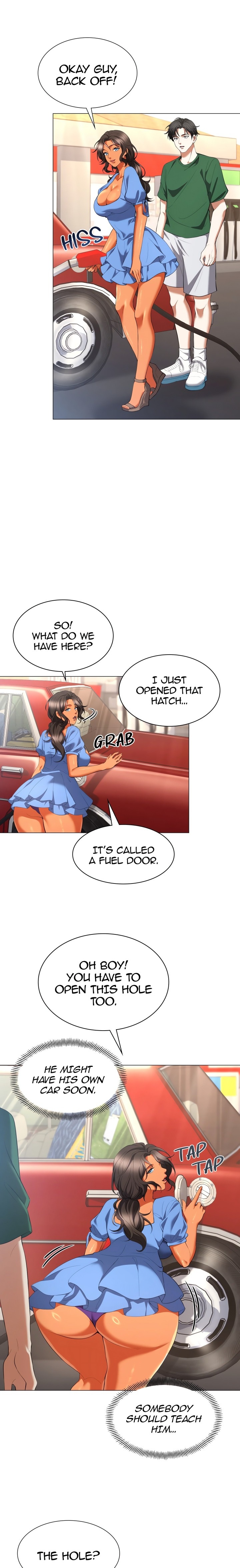 Backseat Trip with my Stepmother (Uncensored) Chapter 1 - Page 10