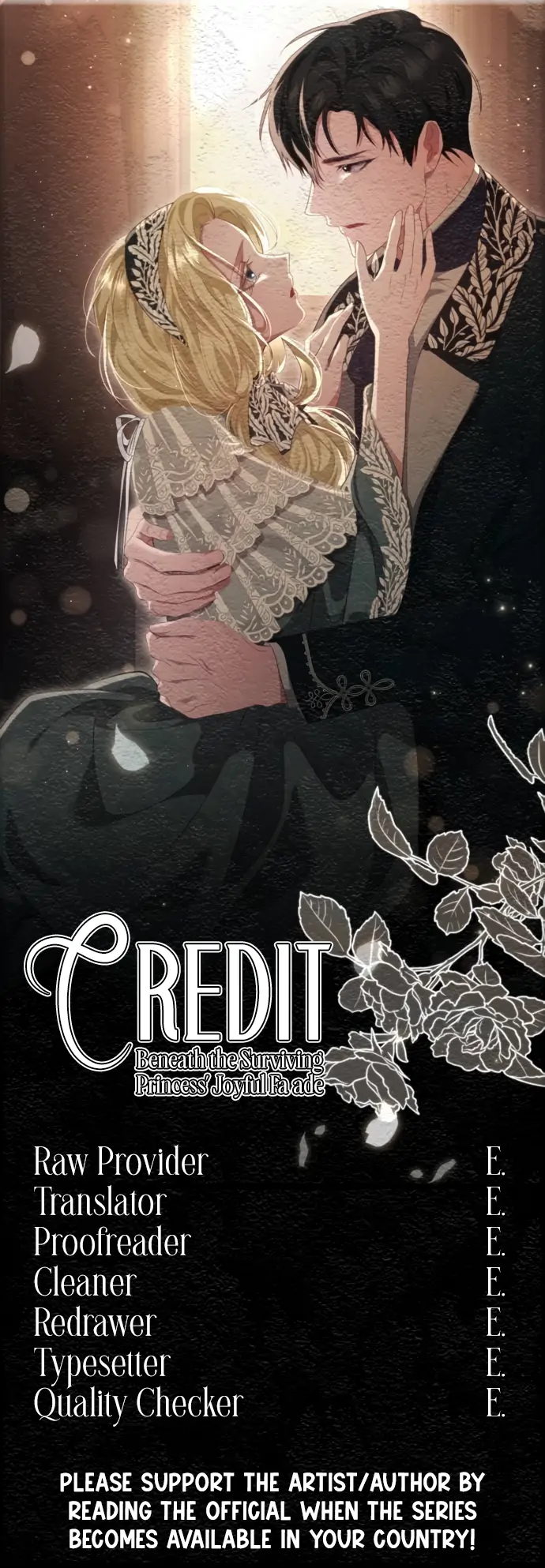 Beneath the Surviving Princess Joyful Facade Chapter 43 - Page 1