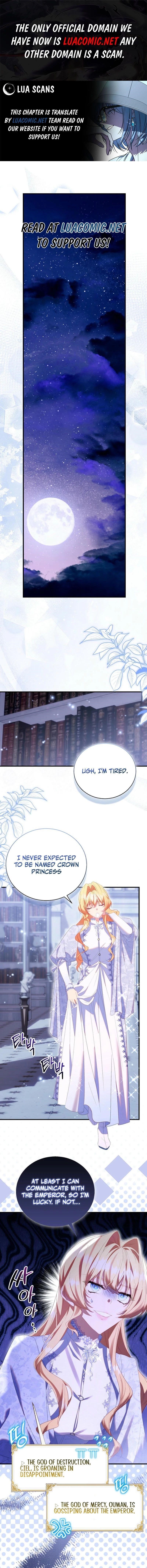 I'm a Fake Saintess but the Gods are Obsessed Chapter 104 - Page 1