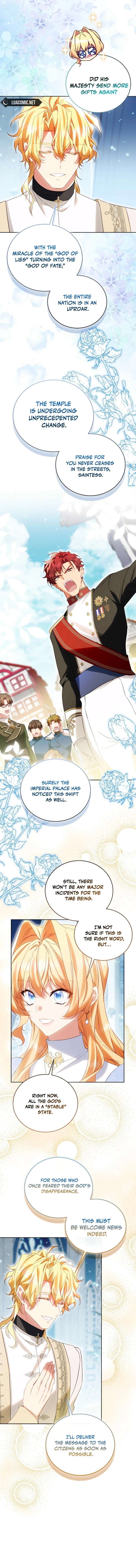 I'm a Fake Saintess but the Gods are Obsessed Chapter 115 - Page 4