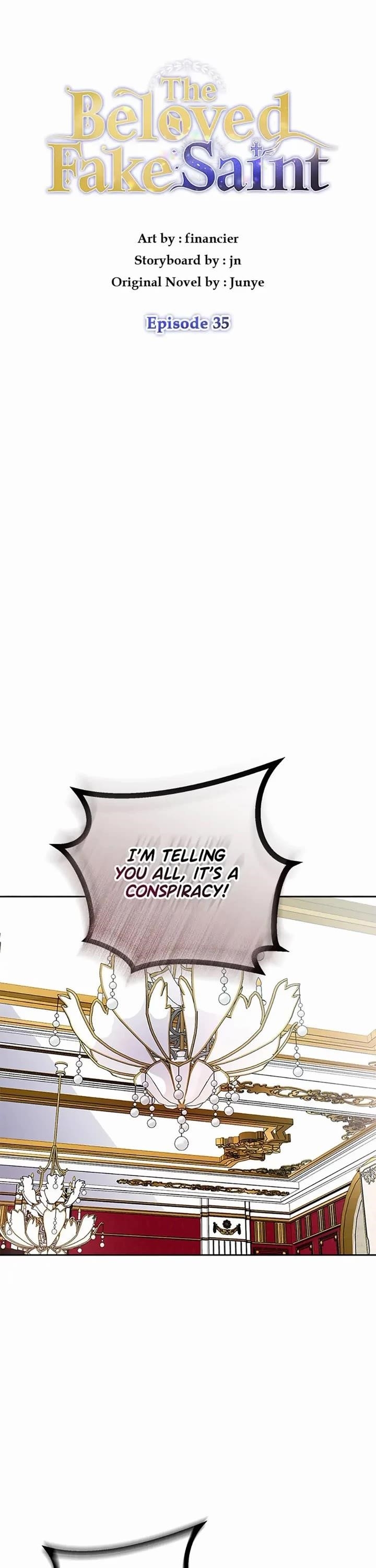 I'm a Fake Saintess but the Gods are Obsessed Chapter 35 - Page 3