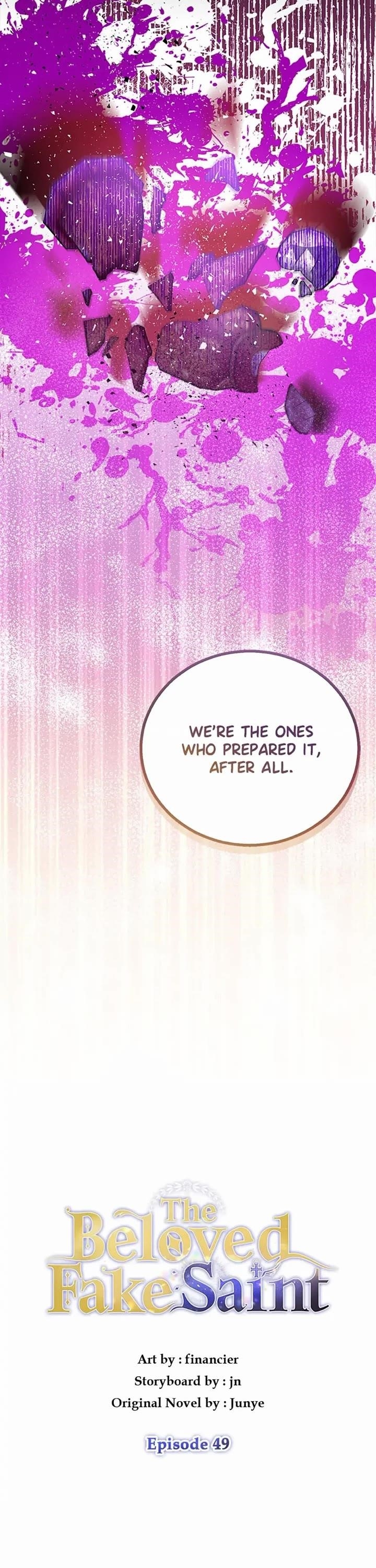I'm a Fake Saintess but the Gods are Obsessed Chapter 49 - Page 8