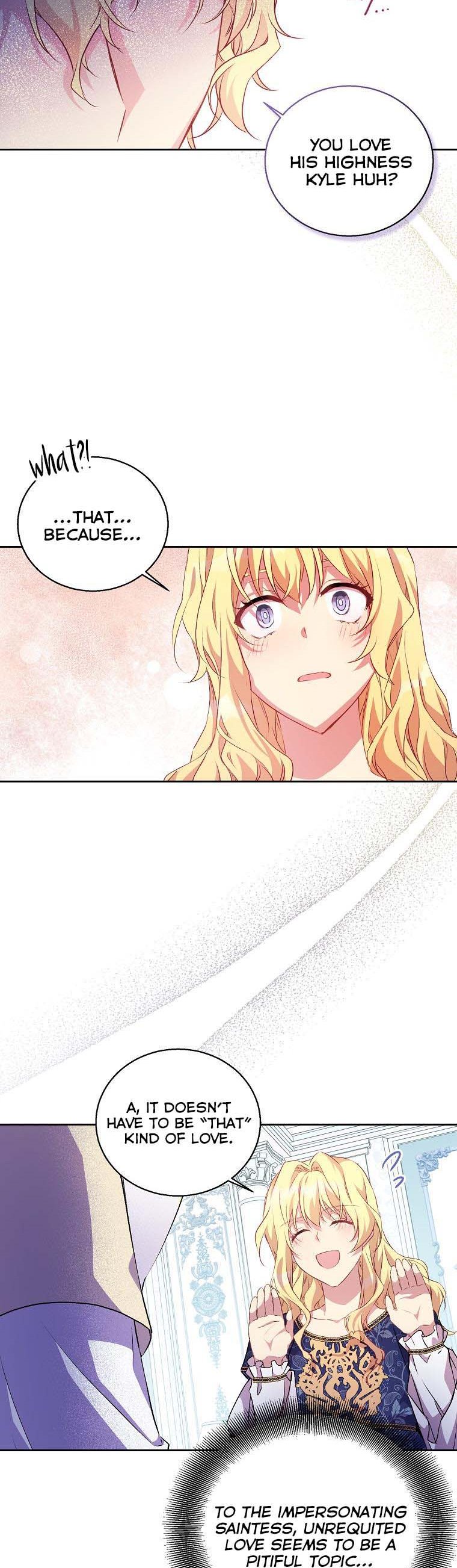 I'm a Fake Saintess but the Gods are Obsessed Chapter 5 - Page 10
