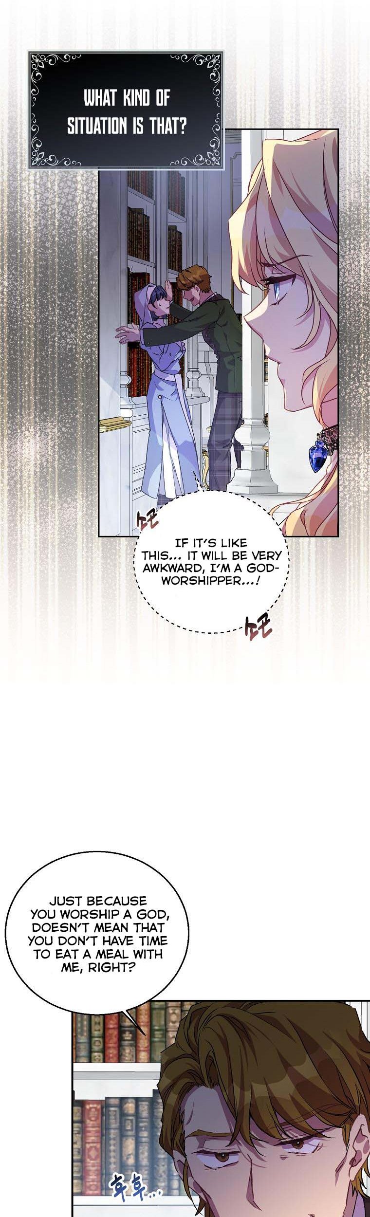 I'm a Fake Saintess but the Gods are Obsessed Chapter 5 - Page 22