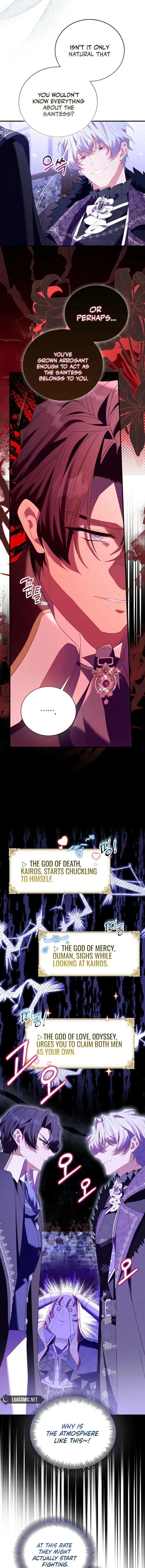 I'm a Fake Saintess but the Gods are Obsessed Chapter 99 - Page 3