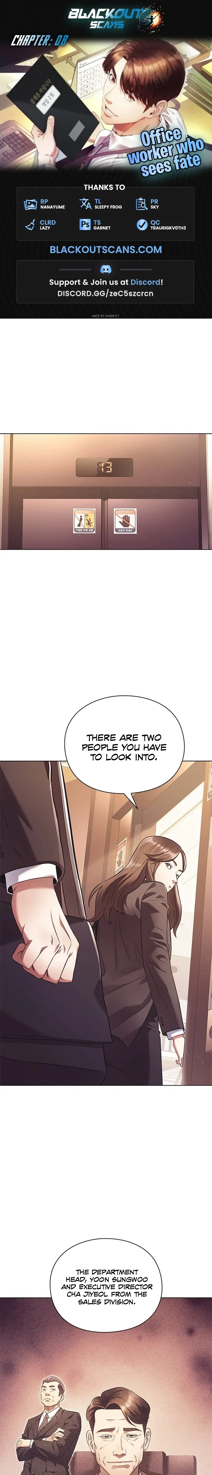 Office Worker Who Sees Fate Chapter 8 - Page 1