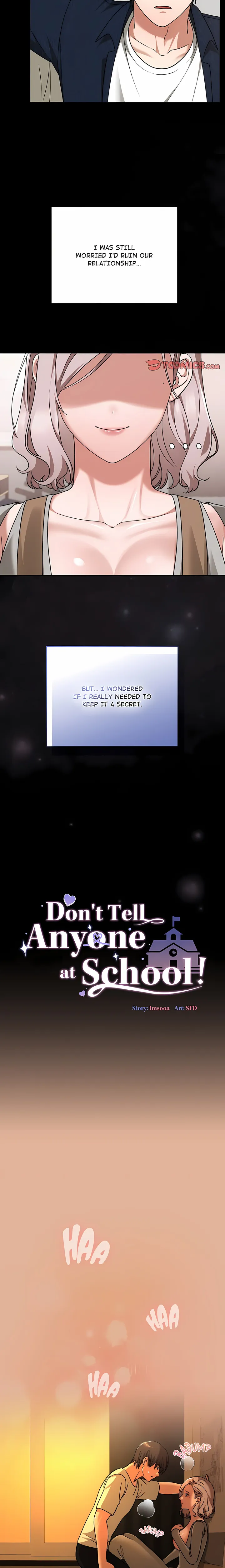 Don’t Tell Anyone at School! (Uncensored) Chapter 30 - Page 9