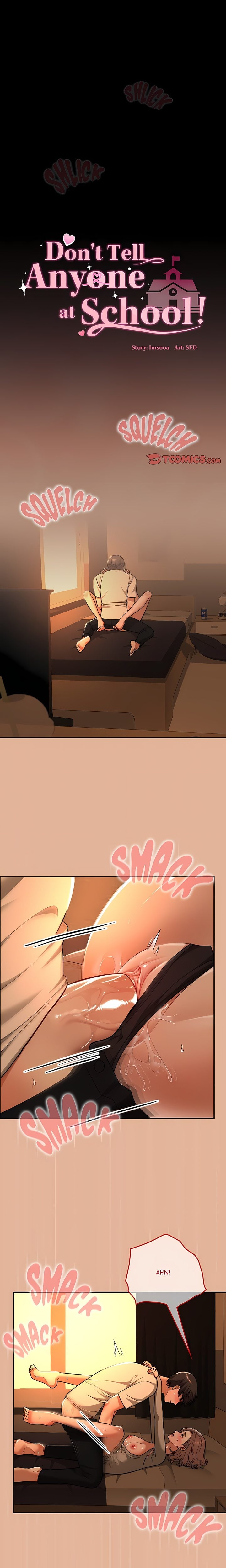 Don’t Tell Anyone at School! (Uncensored) Chapter 31 - Page 1