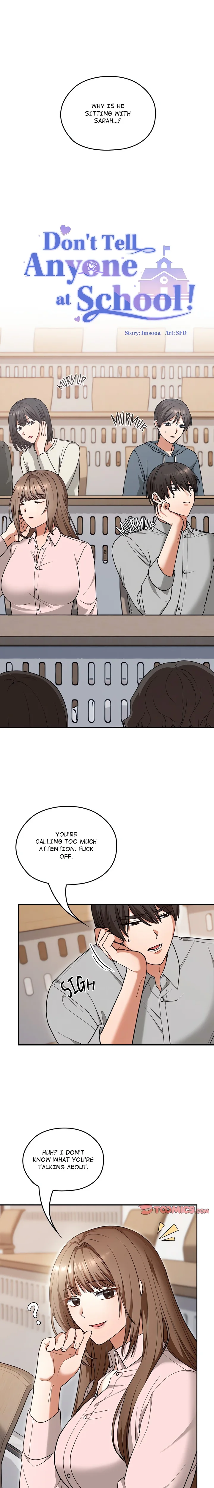 Don’t Tell Anyone at School! (Uncensored) Chapter 6 - Page 8