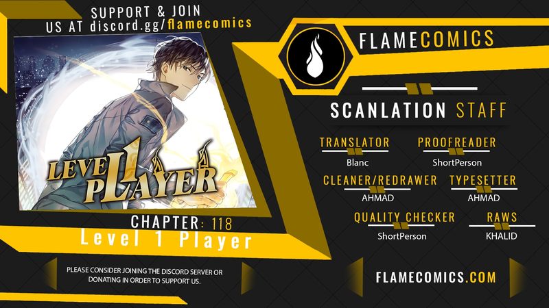 Level 1 Player Chapter 118 - Page 1