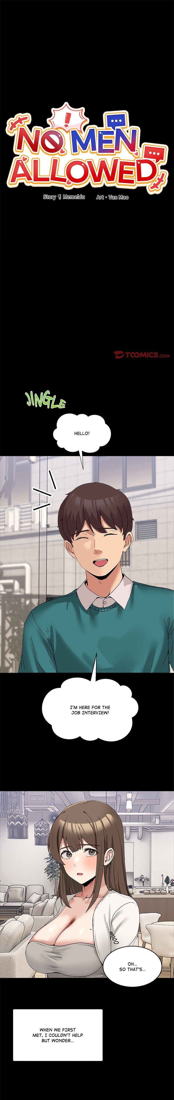 No Men Allowed Chapter 15 - Page 1