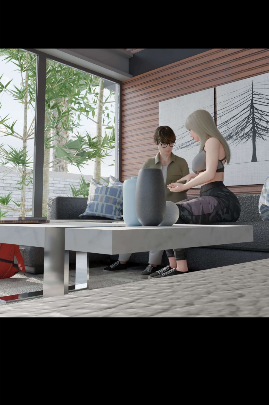 My Neighbor's Widow Chapter 1 - Page 68