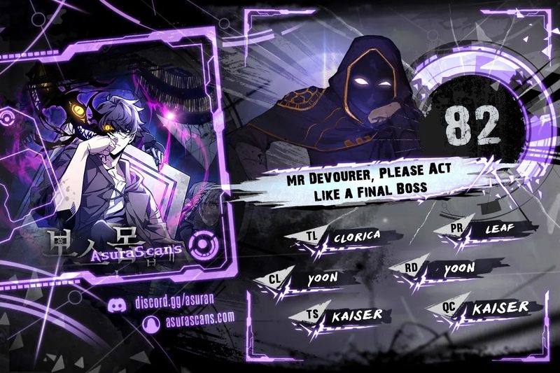 Mr Devourer, Please Act Like a Final Boss Chapter 82 - Page 1