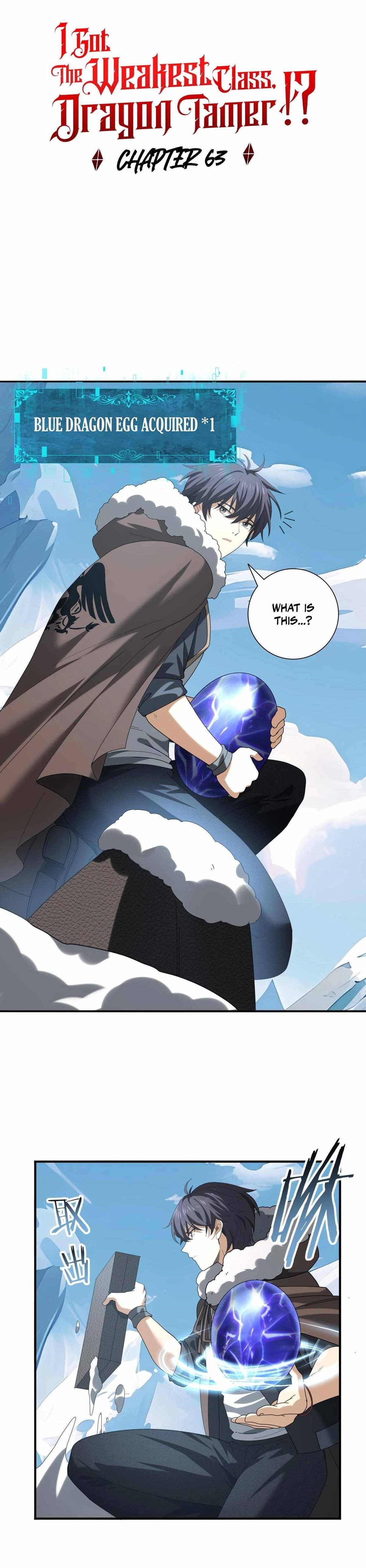I Got The Weakest Class, Dragon Tamer!? Chapter 63 - Page 1