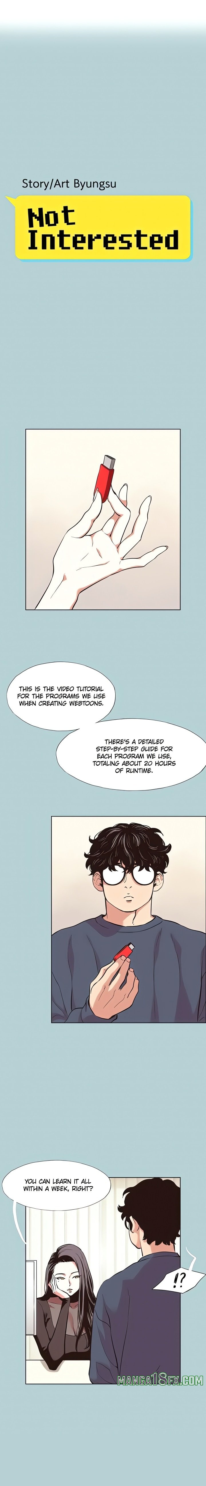 Not Interested Chapter 6 - Page 1