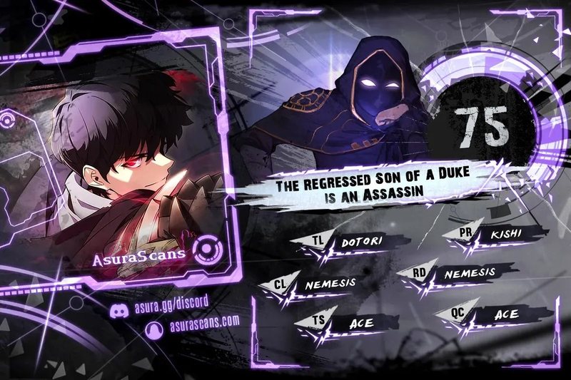 The Regressed Son of a Duke is an Assassin Chapter 75 - Page 1