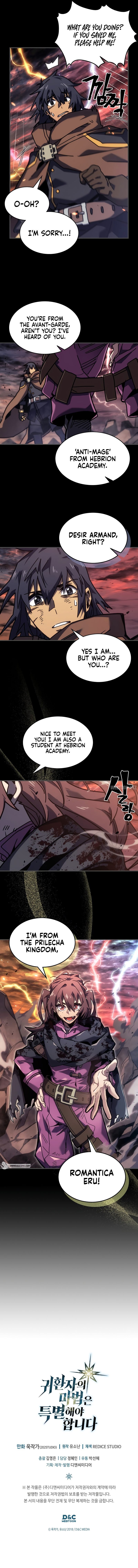A Returner's Magic Should Be Special Chapter 261 - Page 11