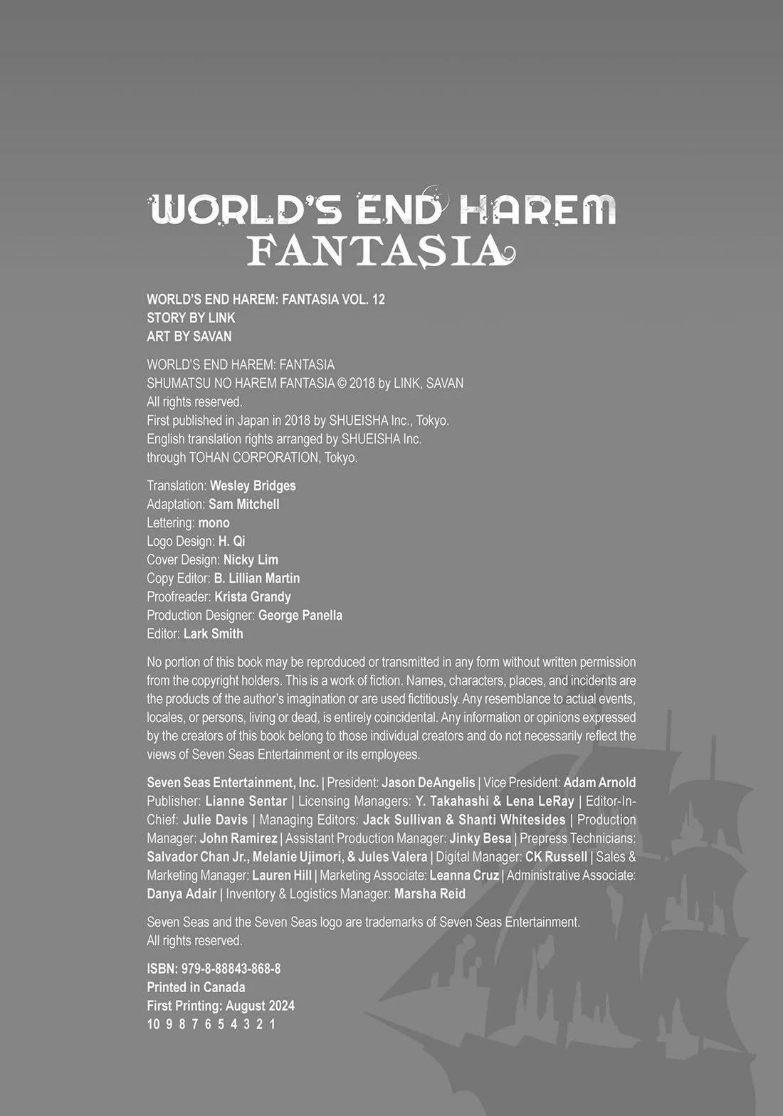 Shuumatsu no Harem: Fantasia Chapter 56 - Page 28