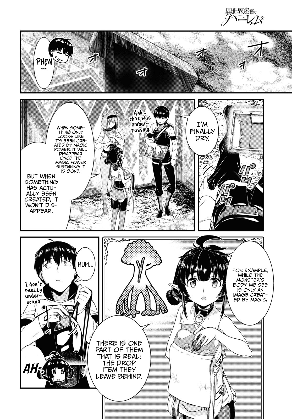 Isekai Meikyuu de Harem wo Chapter 56 - Page 9