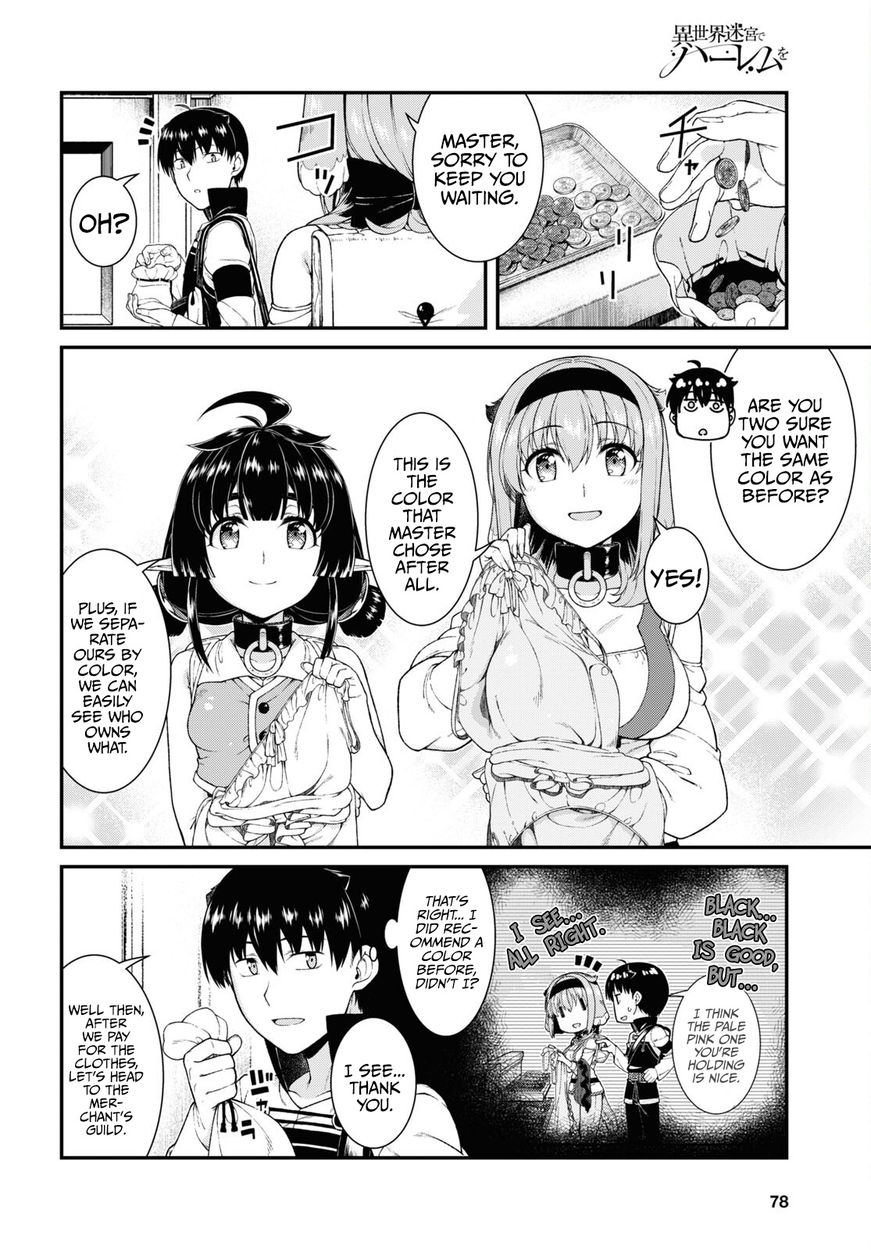 Isekai Meikyuu de Harem wo Chapter 57 - Page 3