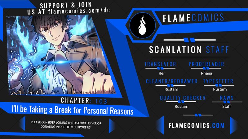 The Creator is on Hiatus Chapter 103 - Page 1