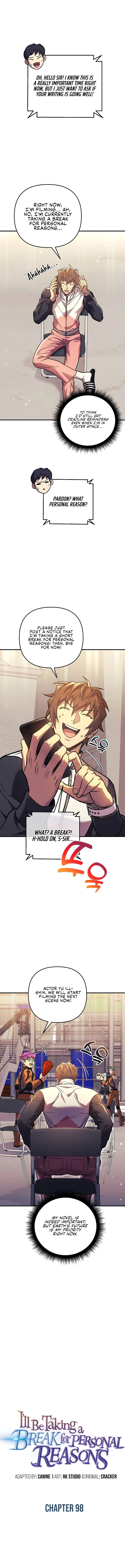 The Creator is on Hiatus Chapter 98 - Page 2